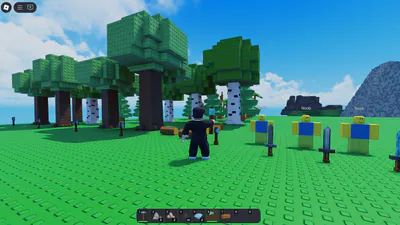 Survival Game — работа ученика в Roblox, Артём, 18 лет